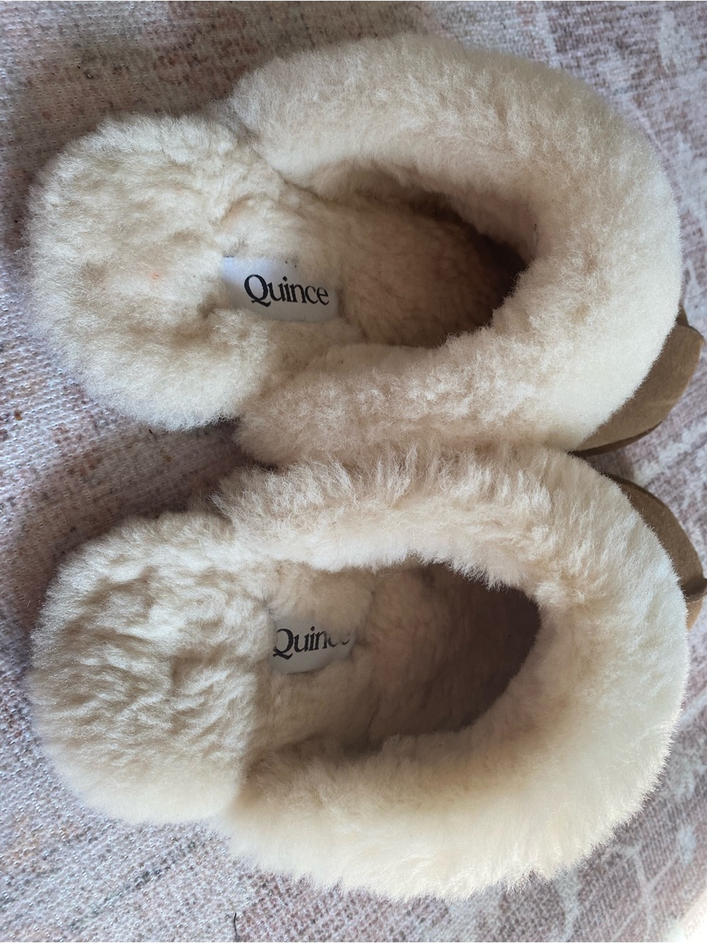 Quince Australian Shearling-Lined Scuff Slipper in Pecan Size 10 - Picture 8 of 9